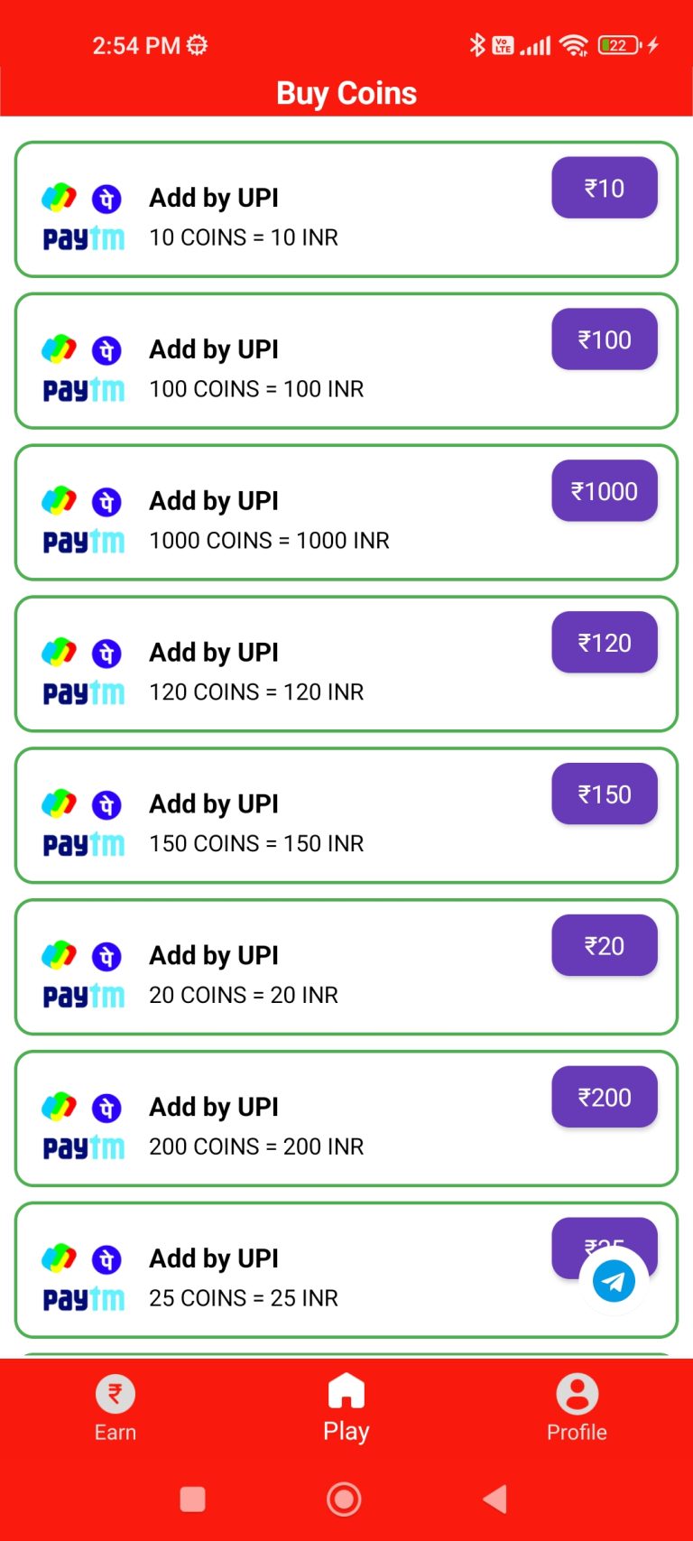 BUY COINS